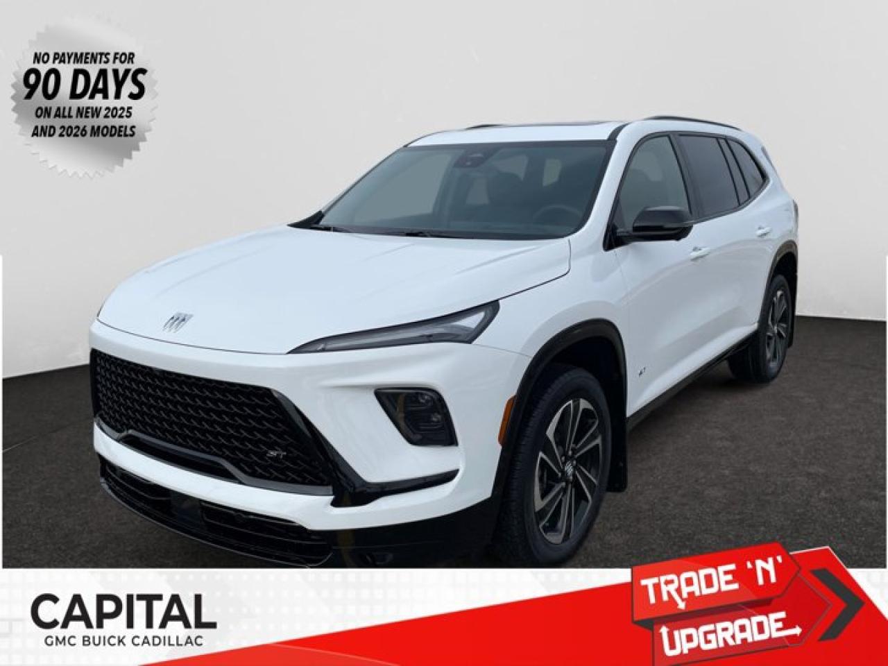 This 2026 Buick Enclave in Summit White is equipped with AWD and Gas 2.5L/ engine.Check out this vehicles pictures, features, options and specs, and let us know if you have any questions. Helping find the perfect vehicle FOR YOU is our only priority.P.S...Sometimes texting is easier. Text (or call) 306-801-9090 for fast answers at your fingertips!Dealer License #914248Disclaimer: All prices are plus taxes & fees. See dealer for Details. Dealer Permit # 914248 See dealer for Details.