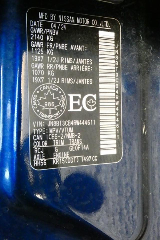 2024 Nissan Rogue SL AWD w/Htd Leather, pano S/R, NAV, BUC - Photo #23