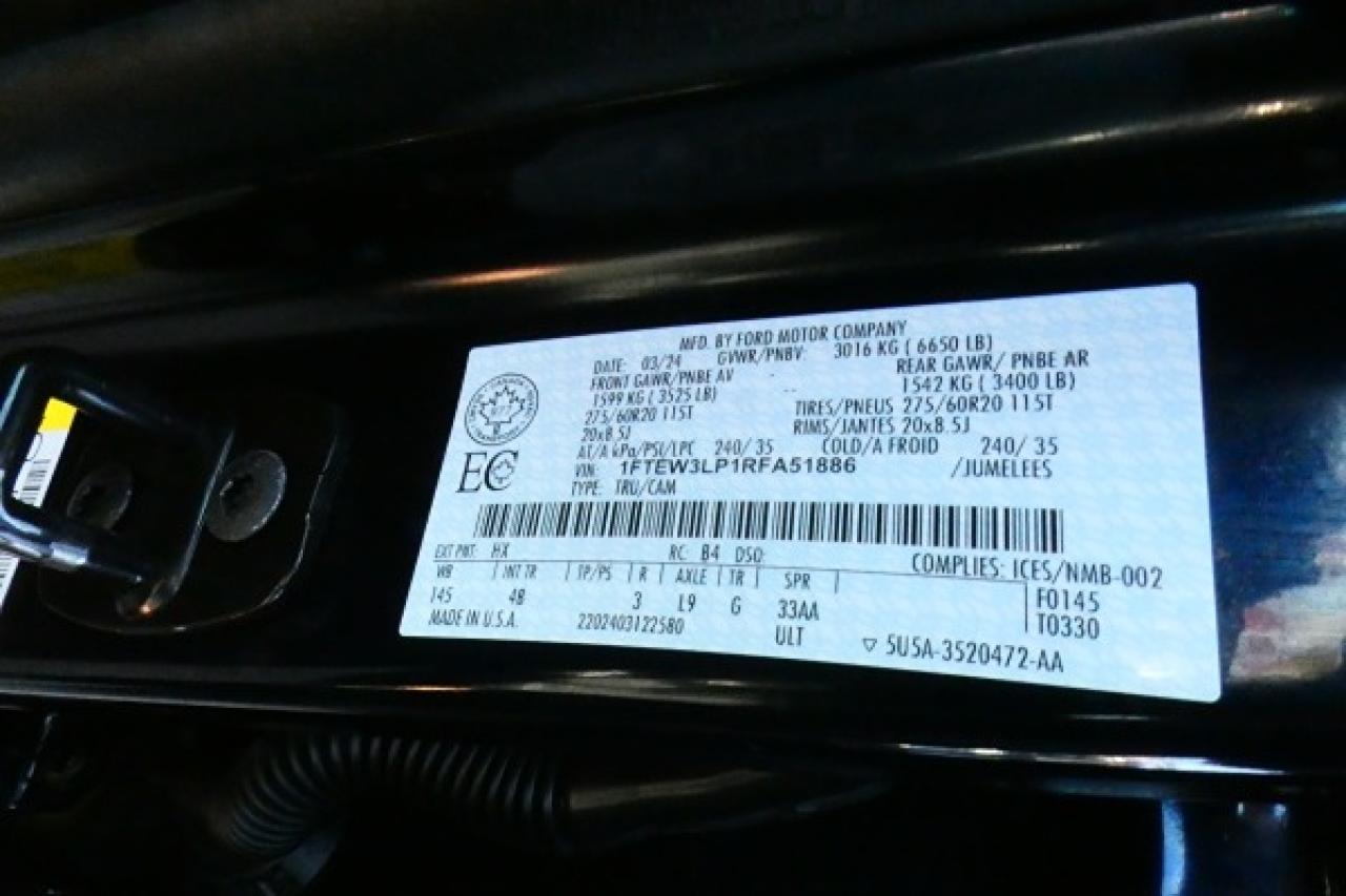 2024 Ford F-150 XLT 4WD SuperCrew 5.5' Box w/Htd Leather, NAV, BUC - Photo #22