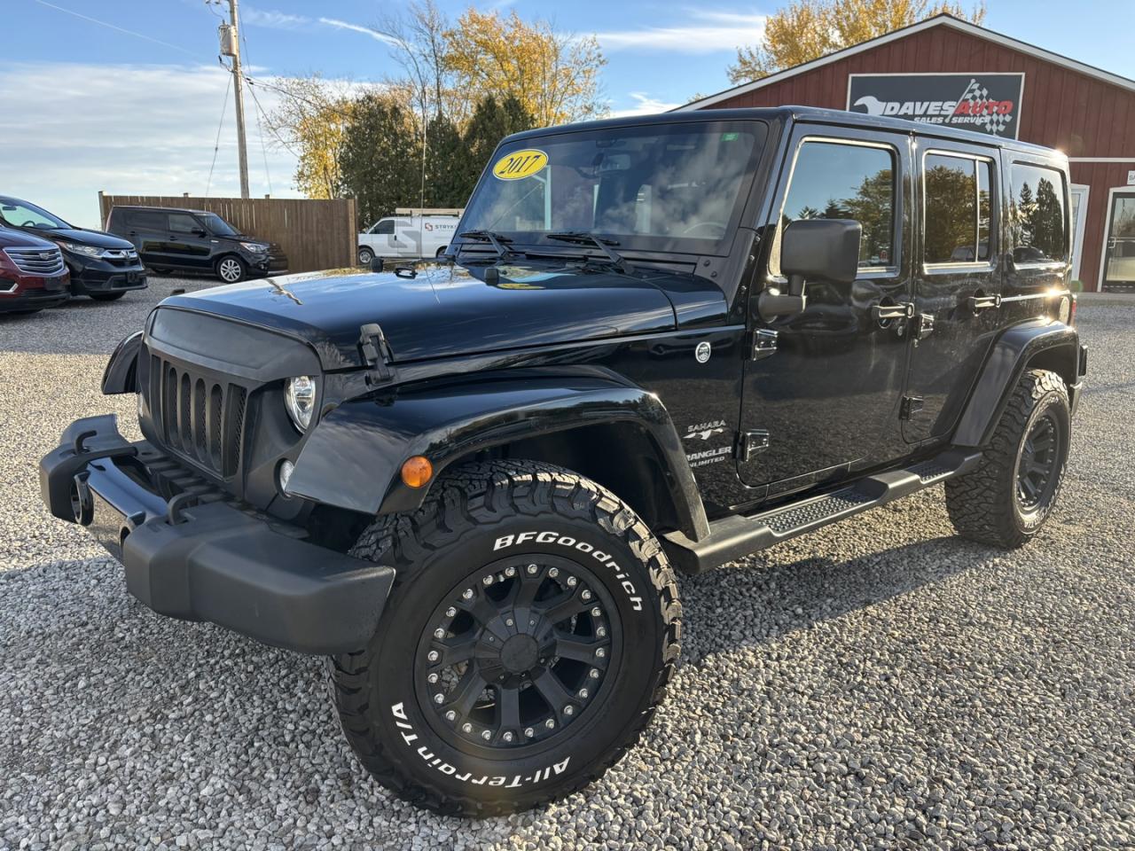 Used 2017 Jeep Wrangler Unlimited Sahara 4WD for sale in Dunnville, ON