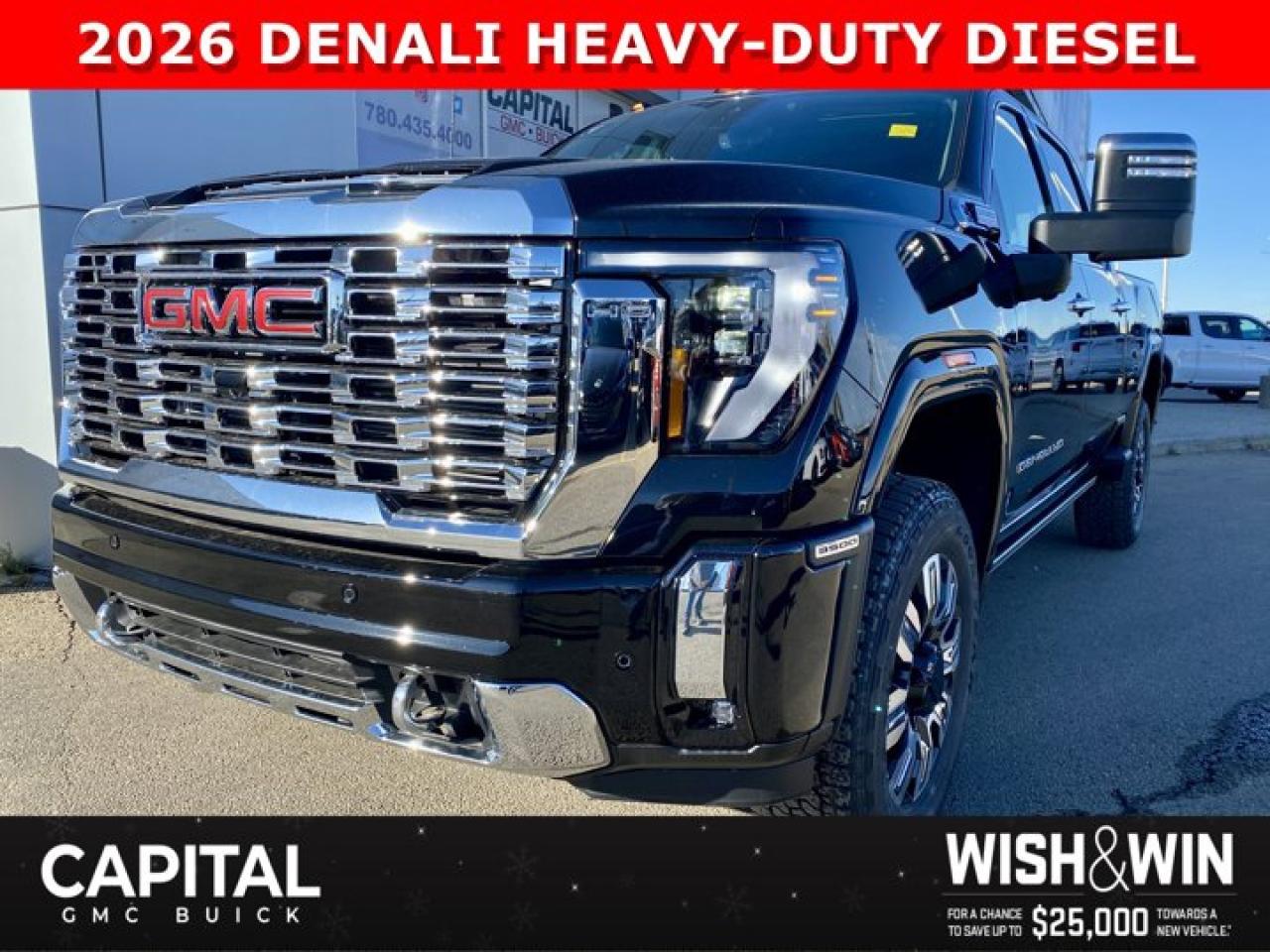 New 2026 GMC Sierra 3500 HD Crew Cab Denali for sale in Edmonton, AB