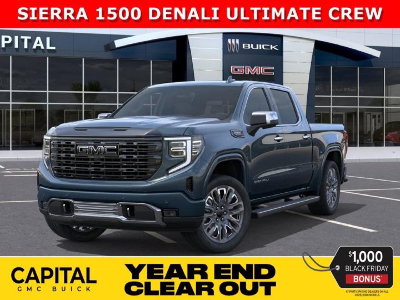 New 2026 GMC Sierra 1500 Crew Cab Denali Ultimate for sale in Edmonton, AB