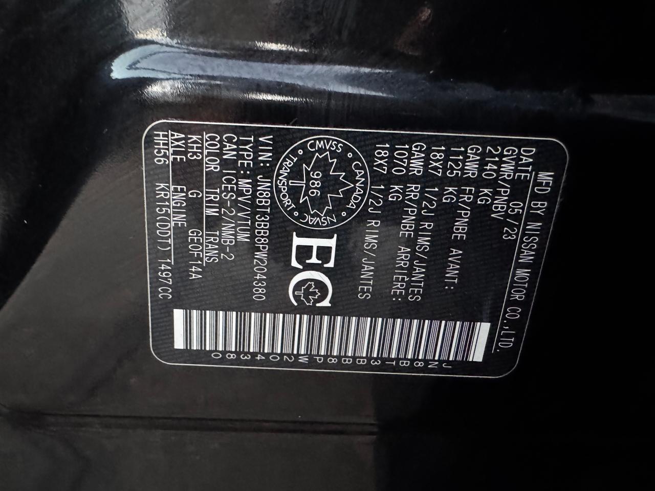 2023 Nissan Rogue SV Premium AWD Midnight Edition+CLEAN CARFAX Photo