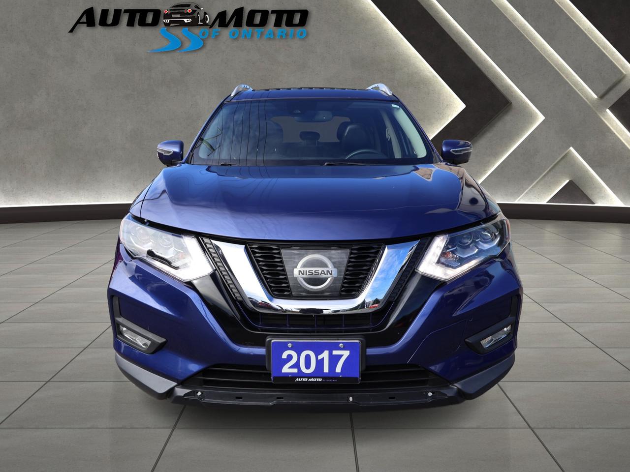 2017 Nissan Rogue SL AWD CERTIFIED *NISSAN MAINTAIN* CAMERA NAV BLUETOOTH LEATHER HEATED SEATS PANO ROOF CRUISE ALLOYS Photo