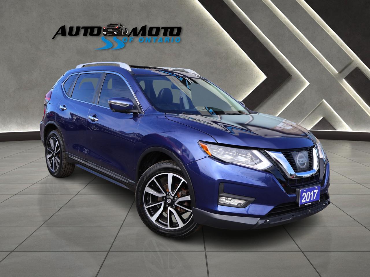 2017 Nissan Rogue SL PLATINUM AWD CERTIFIED *NISSAN MAINTAIN* CAMERA NAV BLUETOOTH LEATHER HEATED SEATS PANO ROOF CRUI