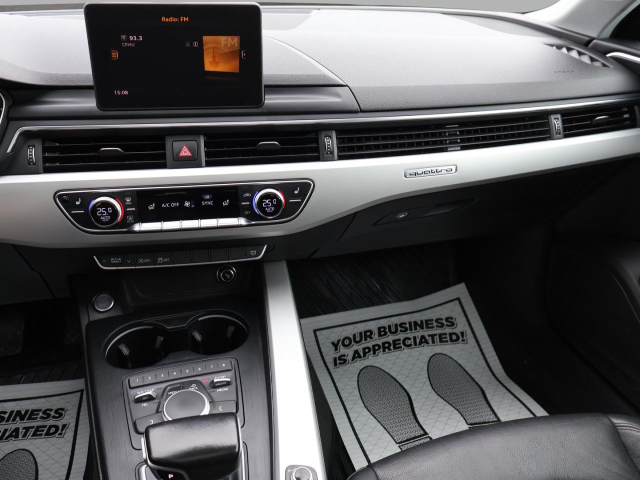 2017 Audi A4 PREMIUM AWD CERTIFIED *ACCIDENT FREE*AUDI MAINTAIN* CAMERA NAV BLUETOOTH LEATHRE HEATED SEATS SUNROOF CRUISE ALLOYS - Photo #10