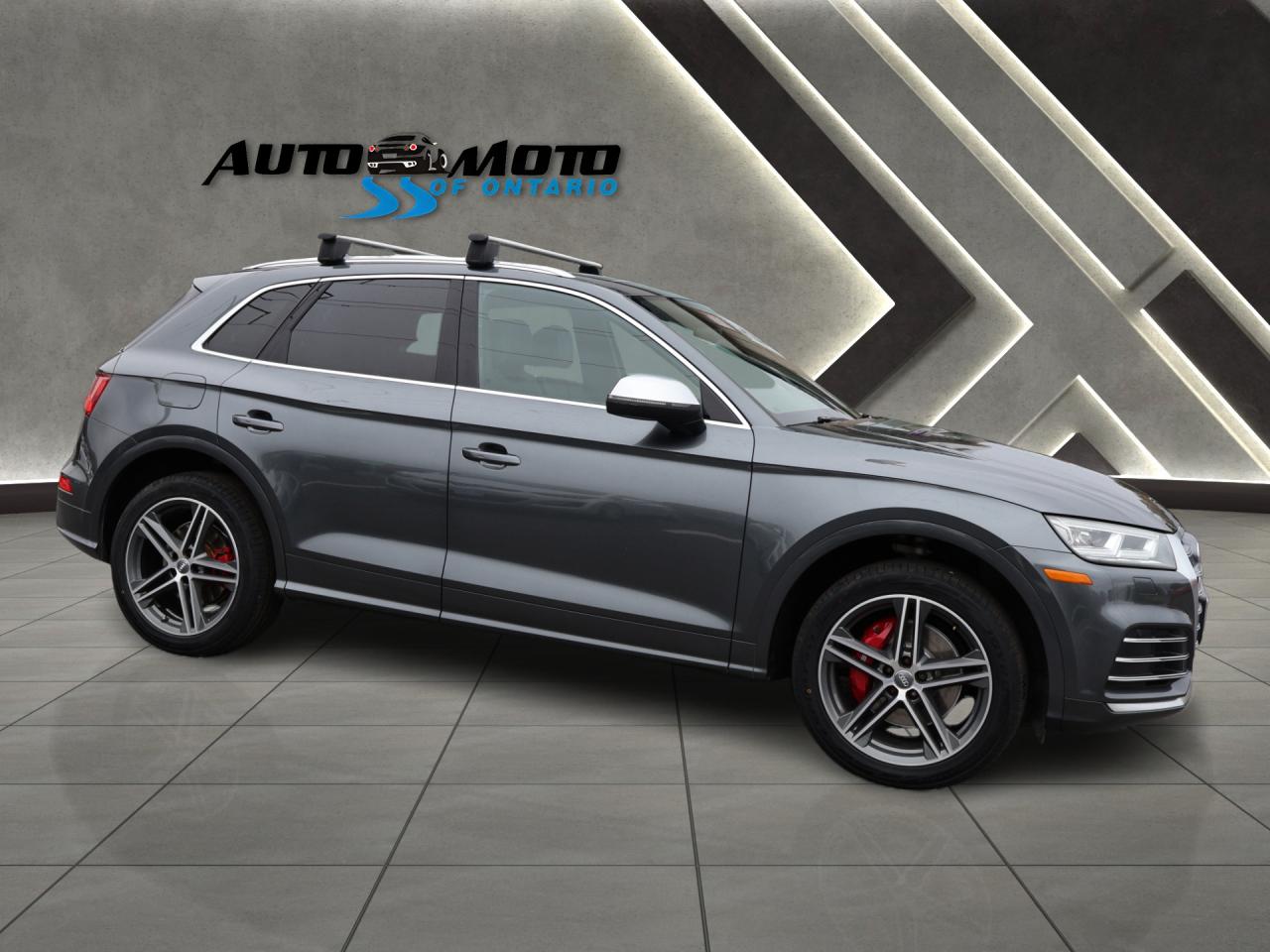 2019 Audi SQ5 V6 PROGRESSIV AWD CERTIFIED *AUDI MAINTAIN* CAMERA NAV BLUETOOTH LEATHER HEATED SEATS PANO ROOF CRUISE ALLOYS - Photo #2