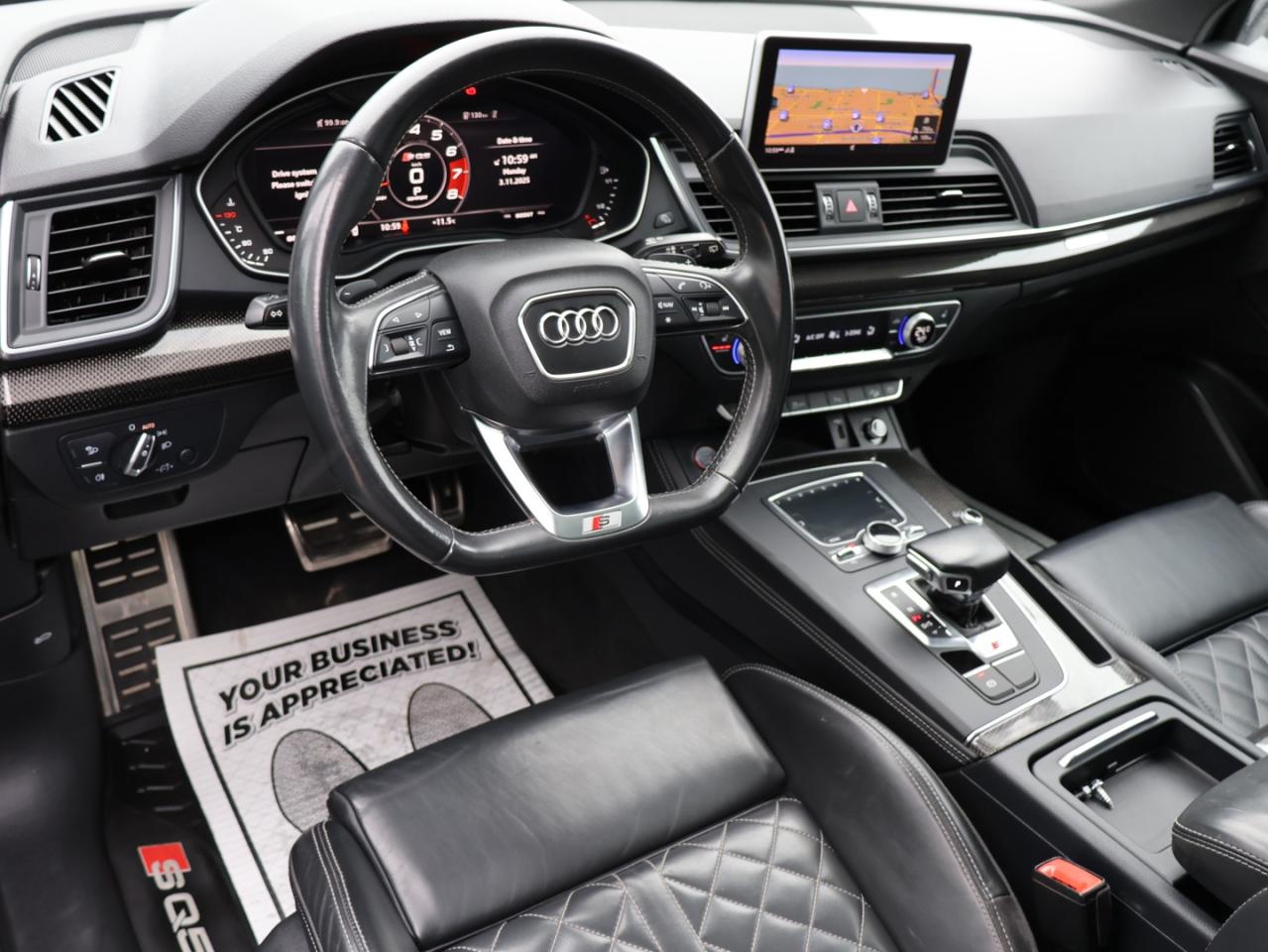 2019 Audi SQ5 V6 PROGRESSIV AWD CERTIFIED *AUDI MAINTAIN* CAMERA NAV BLUETOOTH LEATHER HEATED SEATS PANO ROOF CRUISE ALLOYS - Photo #8