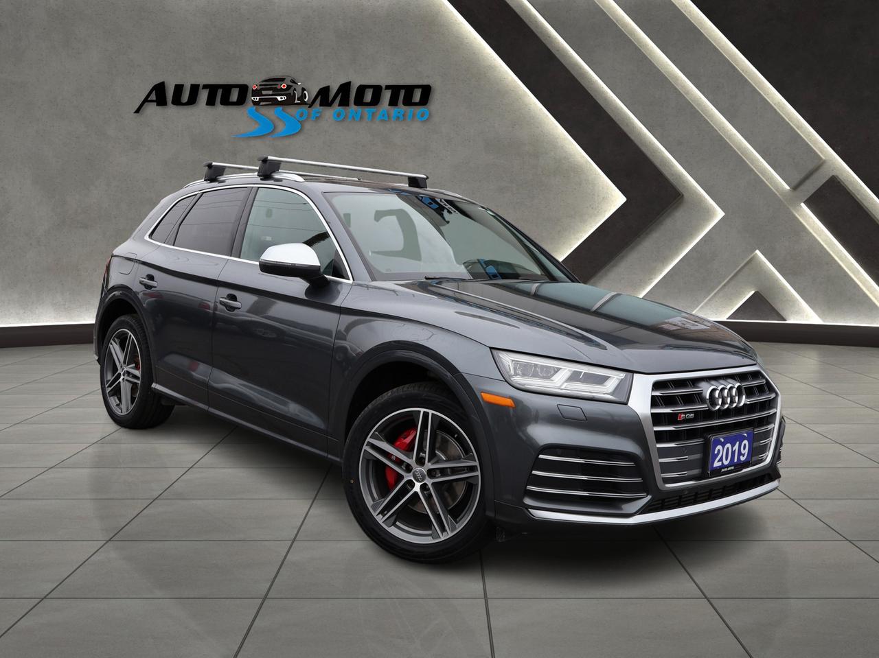 2019 Audi SQ5 V6 PROGRESSIV AWD CERTIFIED *AUDI MAINTAIN* CAMERA NAV BLUETOOTH LEATHER HEATED SEATS PANO ROOF CRUI