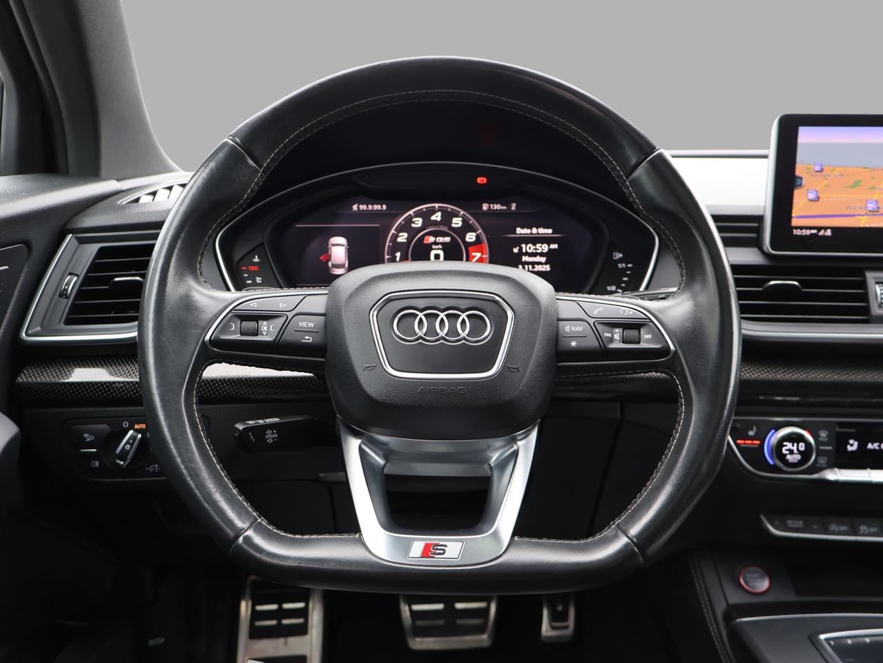 2019 Audi SQ5 V6 PROGRESSIV AWD CERTIFIED *AUDI MAINTAIN* CAMERA NAV BLUETOOTH LEATHER HEATED SEATS PANO ROOF CRUISE ALLOYS Photo