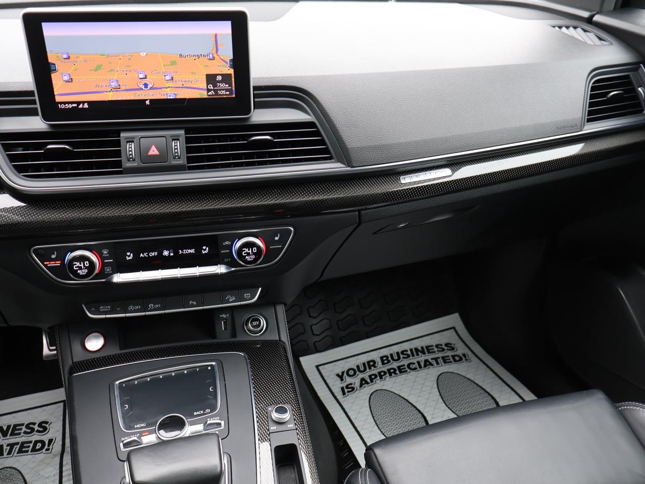 2019 Audi SQ5 V6 PROGRESSIV AWD CERTIFIED *AUDI MAINTAIN* CAMERA NAV BLUETOOTH LEATHER HEATED SEATS PANO ROOF CRUISE ALLOYS Photo