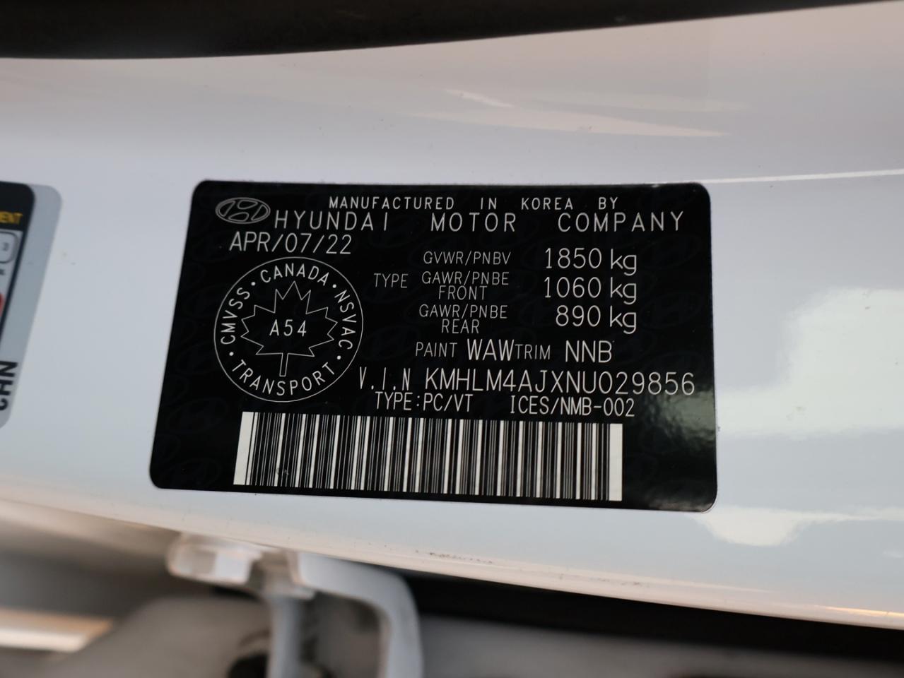 2022 Hyundai Elantra PREFERRED HYBRID CERTIFIED *HYUNDAI MAINTAIN* CAMERA BLUETOOTH HEATED B.SPOT LANE ASSIST SUNROOF CRUISE ALLOYS - Photo #34