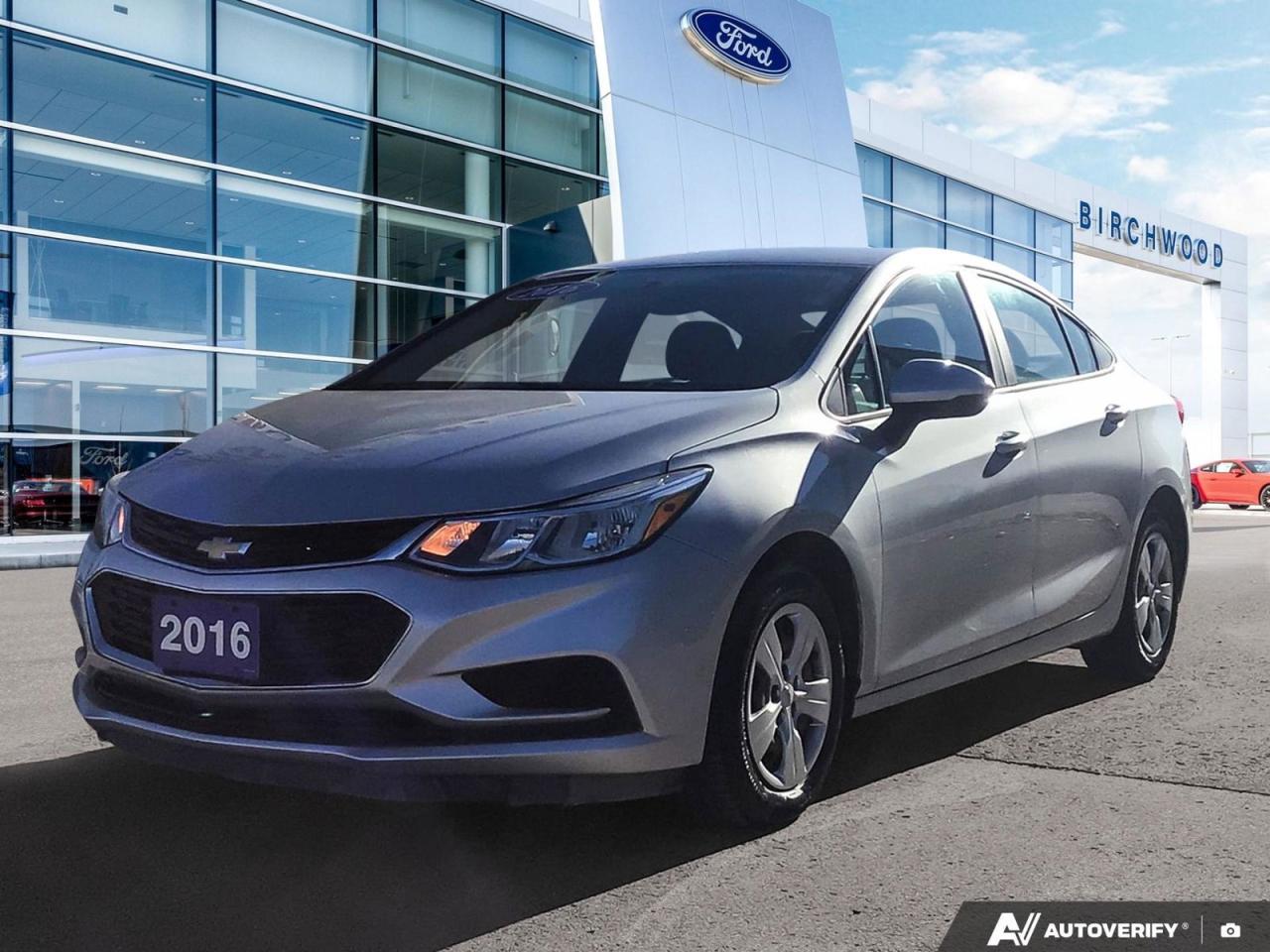 Used 2016 Chevrolet Cruze LS Accident Free | Local Vehicile | Only 48,000 KMS ! for sale in Winnipeg, MB