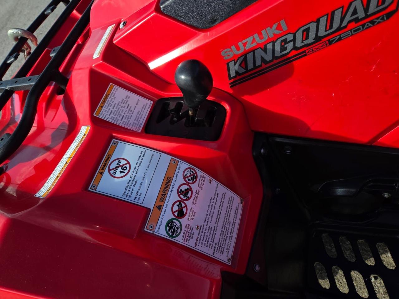 2021 Suzuki KingQuad 750AXi  THEFT RECOVERY, 2ND UP SEAT, 4X4, WINCH, ATV - Photo #8