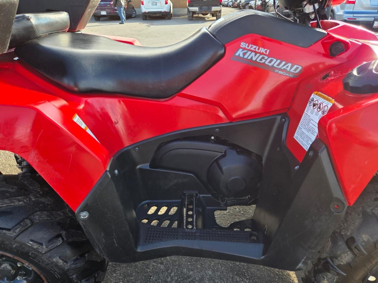 2021 Suzuki KingQuad 750AXi  THEFT RECOVERY, 2ND UP SEAT, 4X4, WINCH, ATV - Photo #5