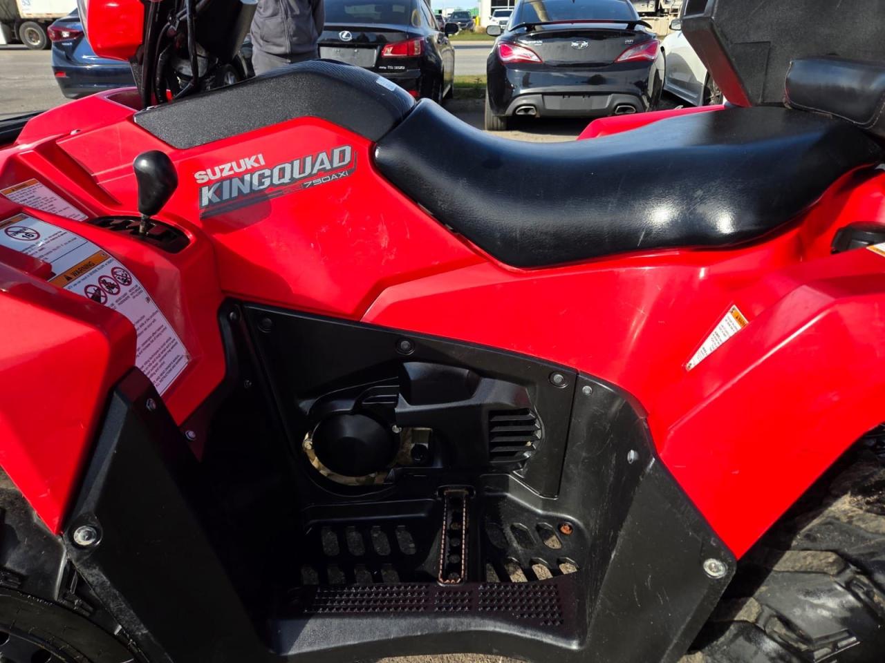 2021 Suzuki KingQuad 750AXi  THEFT RECOVERY, 2ND UP SEAT, 4X4, WINCH, ATV - Photo #7