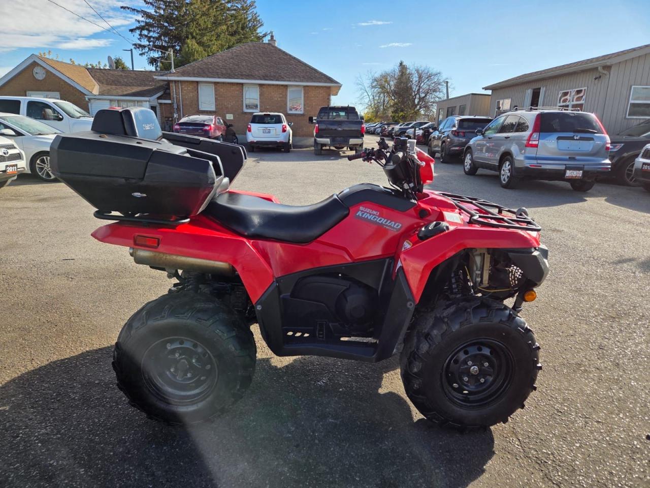 2021 Suzuki KingQuad 750AXi  THEFT RECOVERY, 2ND UP SEAT, 4X4, WINCH, ATV - Photo #6