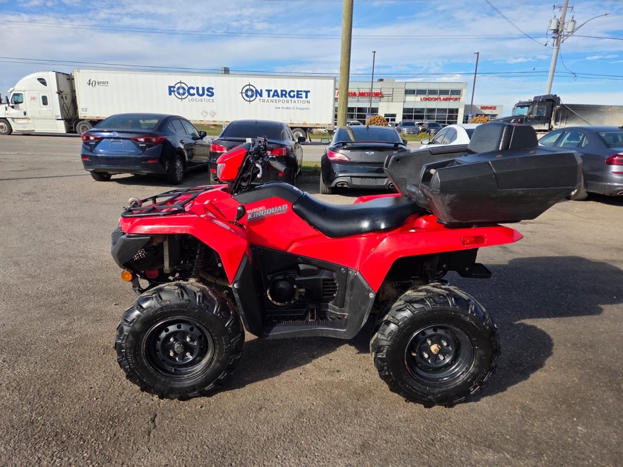 2021 Suzuki KingQuad 750AXi  THEFT RECOVERY, 2ND UP SEAT, 4X4, WINCH, ATV - Photo #2