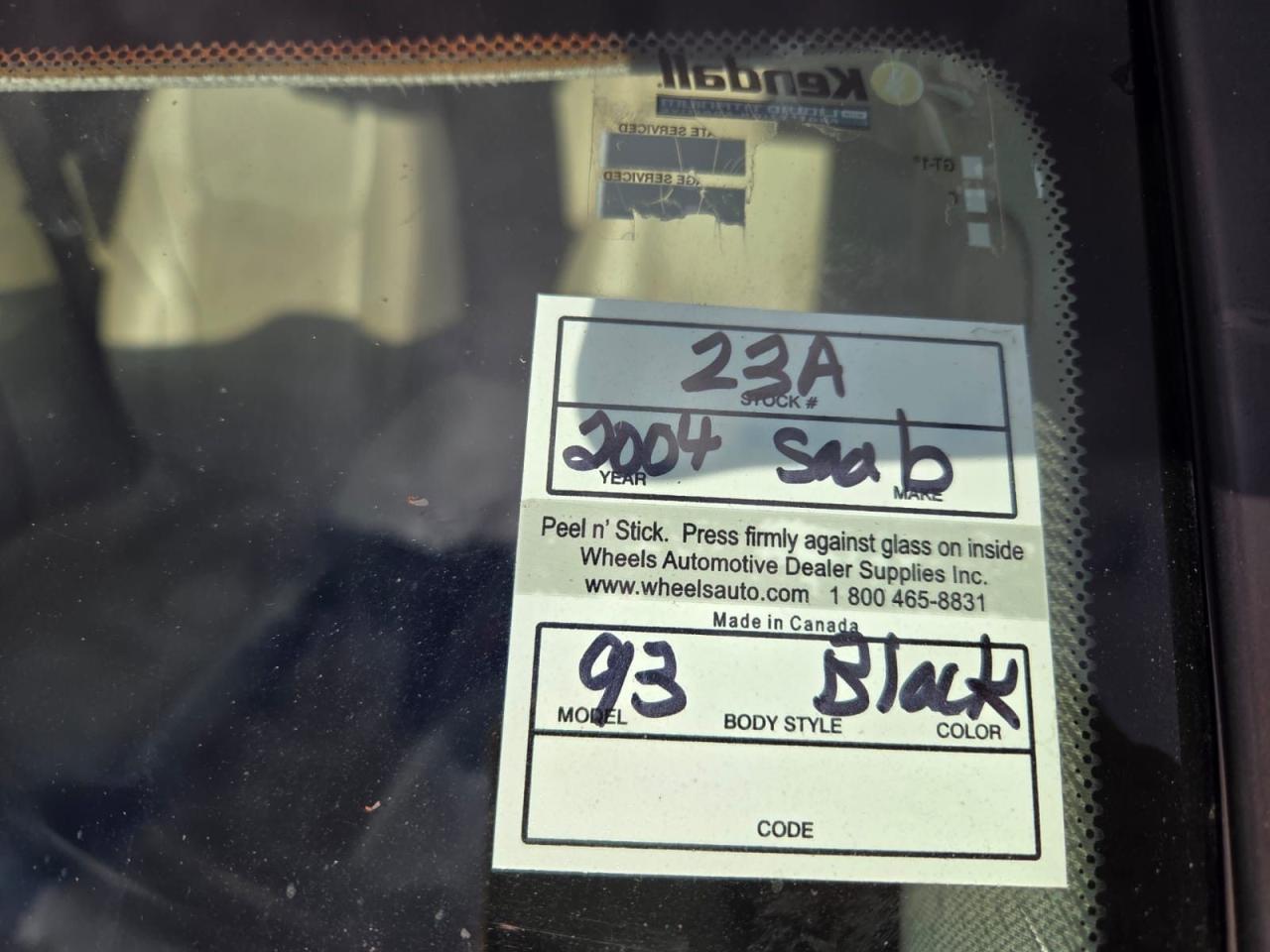 2004 Saab 9-3 LINEAR AUTO, TURBO, ONLY 191KMS, AS IS SPECIAL - Photo #15