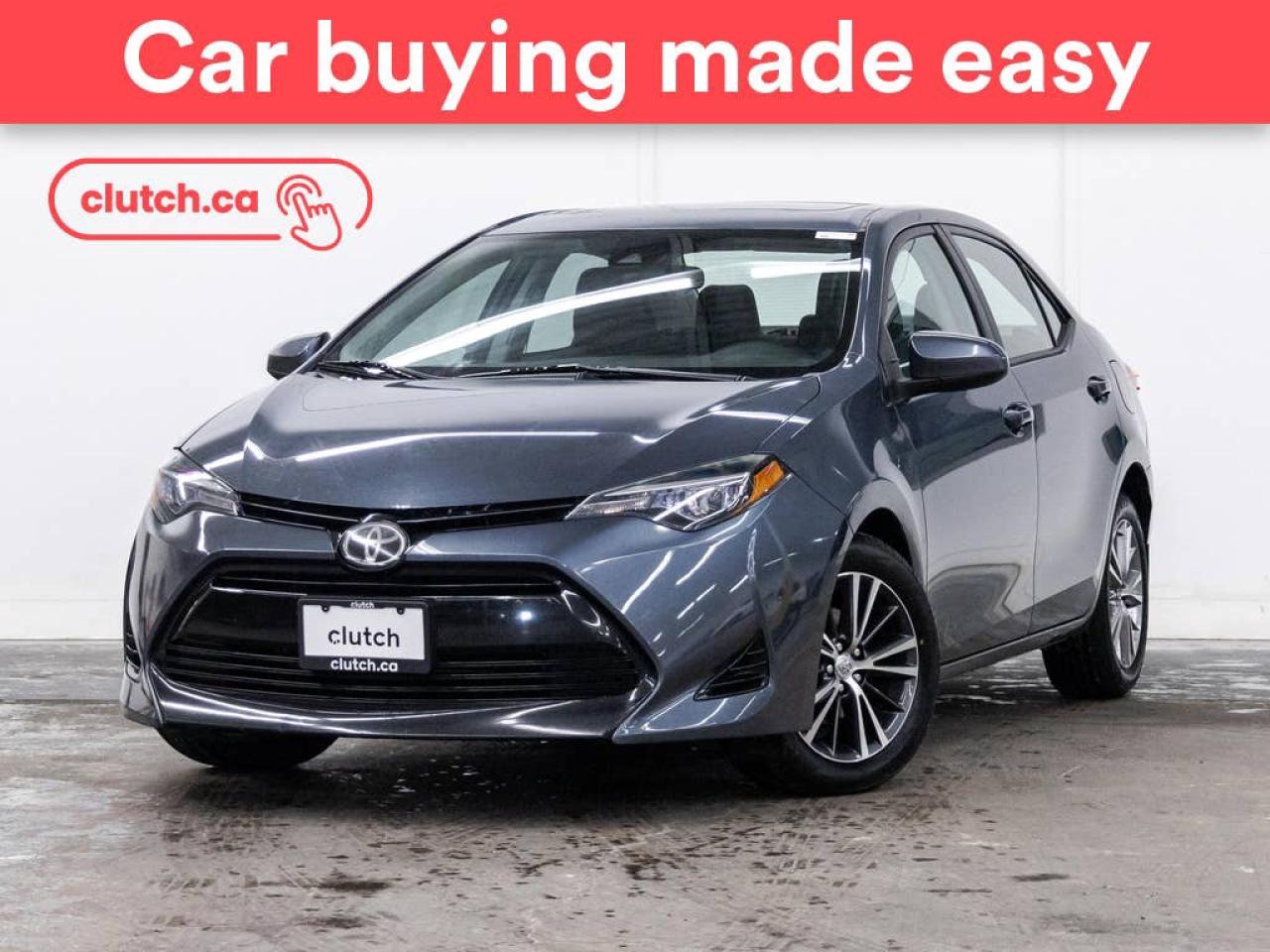 Used 2018 Toyota Corolla LE w/ LE Upgrade Pkg w/ Backup Camera, Heated seats, Cruise Control for sale in Toronto, ON