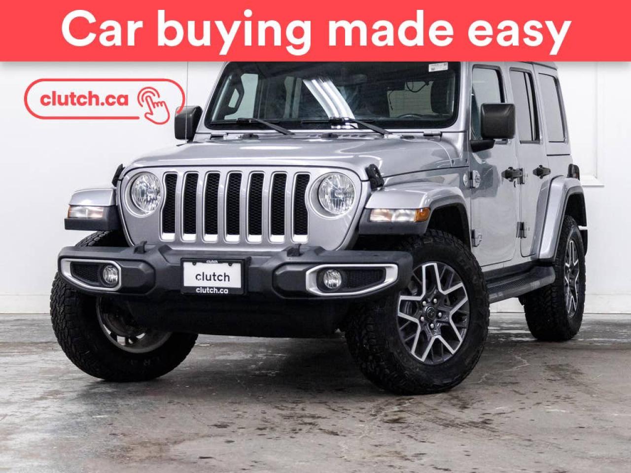 Used 2018 Jeep Wrangler Unlimited Sahara 4X4 w/Apple CarPlay & Android Auto, Cruise Control, Backup Cam for sale in Toronto, ON
