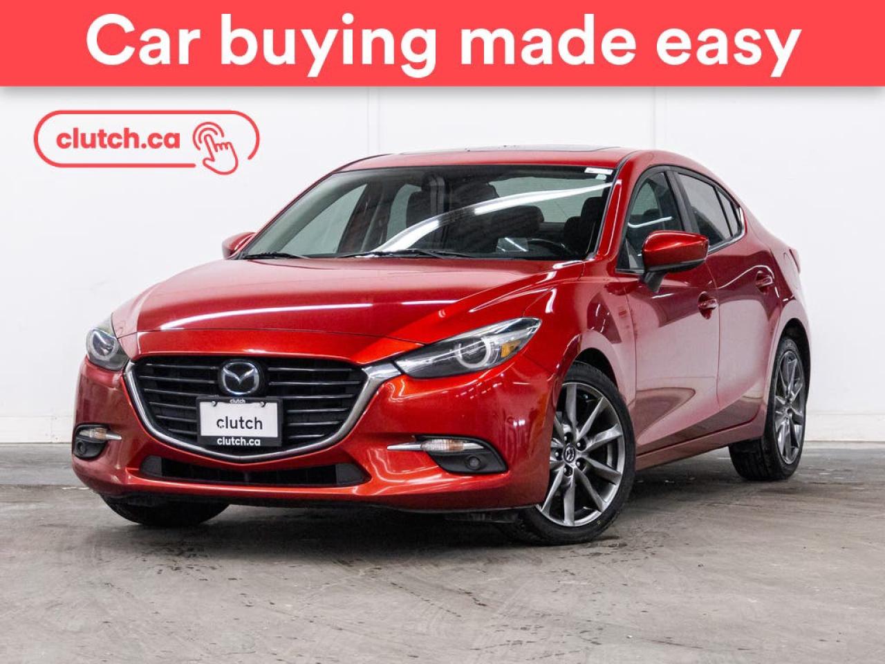 Used 2018 Mazda MAZDA3 GT w/ Premium Pkg w/ Apple Carplay, Heated seats, Backup Camera for sale in Toronto, ON