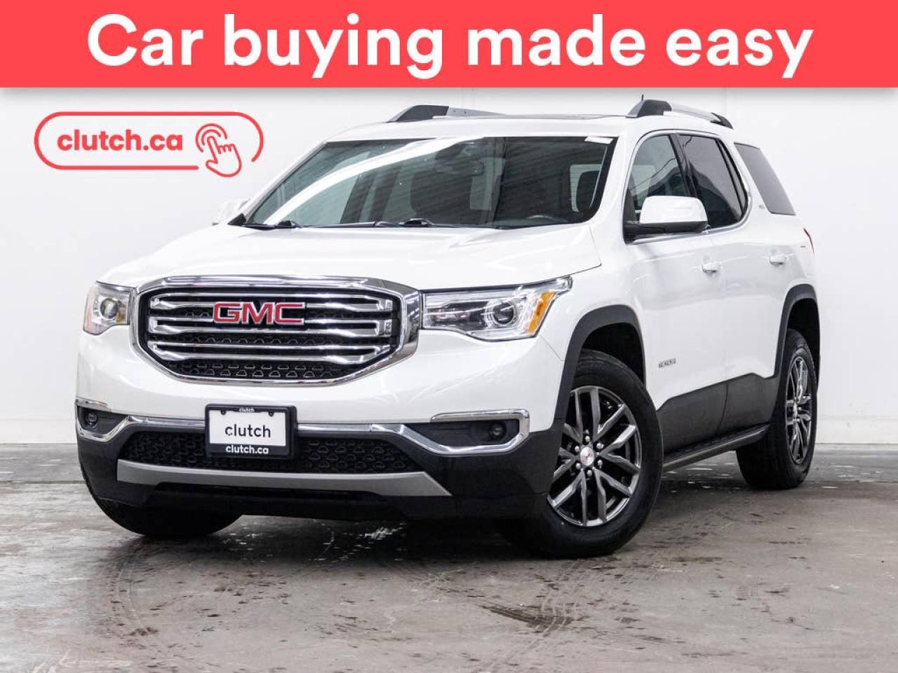 Used 2018 GMC Acadia SLT AWD w/Apple CarPlay & Android Auto, Heated Front Seats, Backup Cam for sale in Toronto, ON