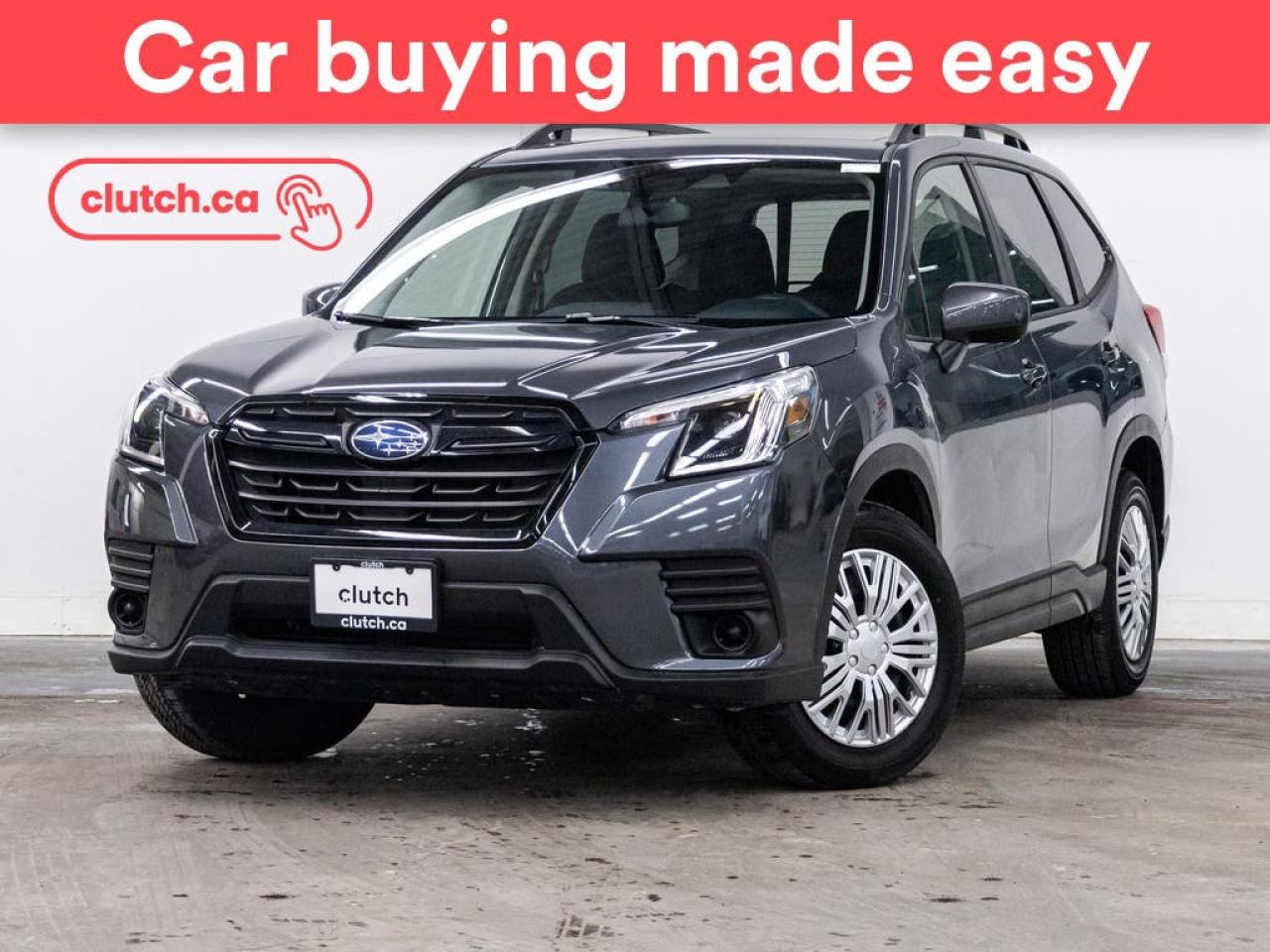 Used 2024 Subaru Forester Base AWD w/ Apple Carplay & Android Auto, Heated Seats, Backup Camera for sale in Toronto, ON