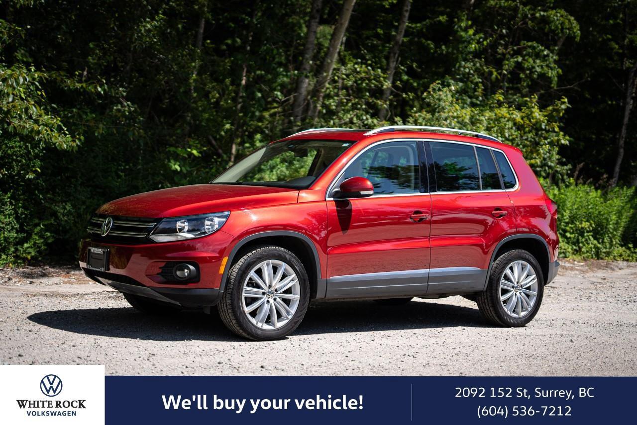 Used 2016 Volkswagen Tiguan Comfortline *LOW KMS*LEATHER INTERIOR*SUNROOF* for sale in Surrey, BC