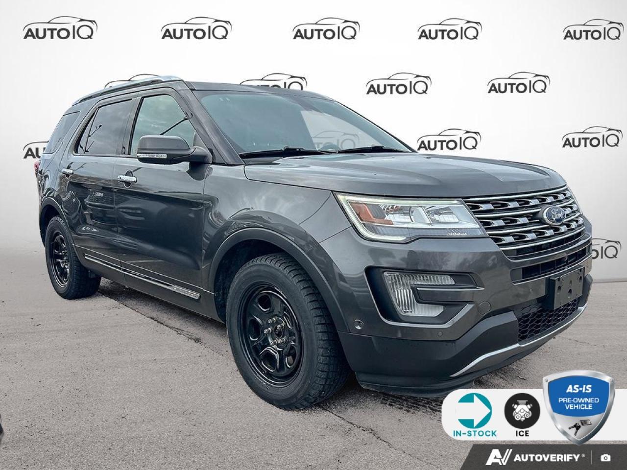 Used 2017 Ford Explorer Limited 301A | WINTERS | 1 OWNER | NO ACCIDENTS | TOW | BL for sale in Oakville, ON
