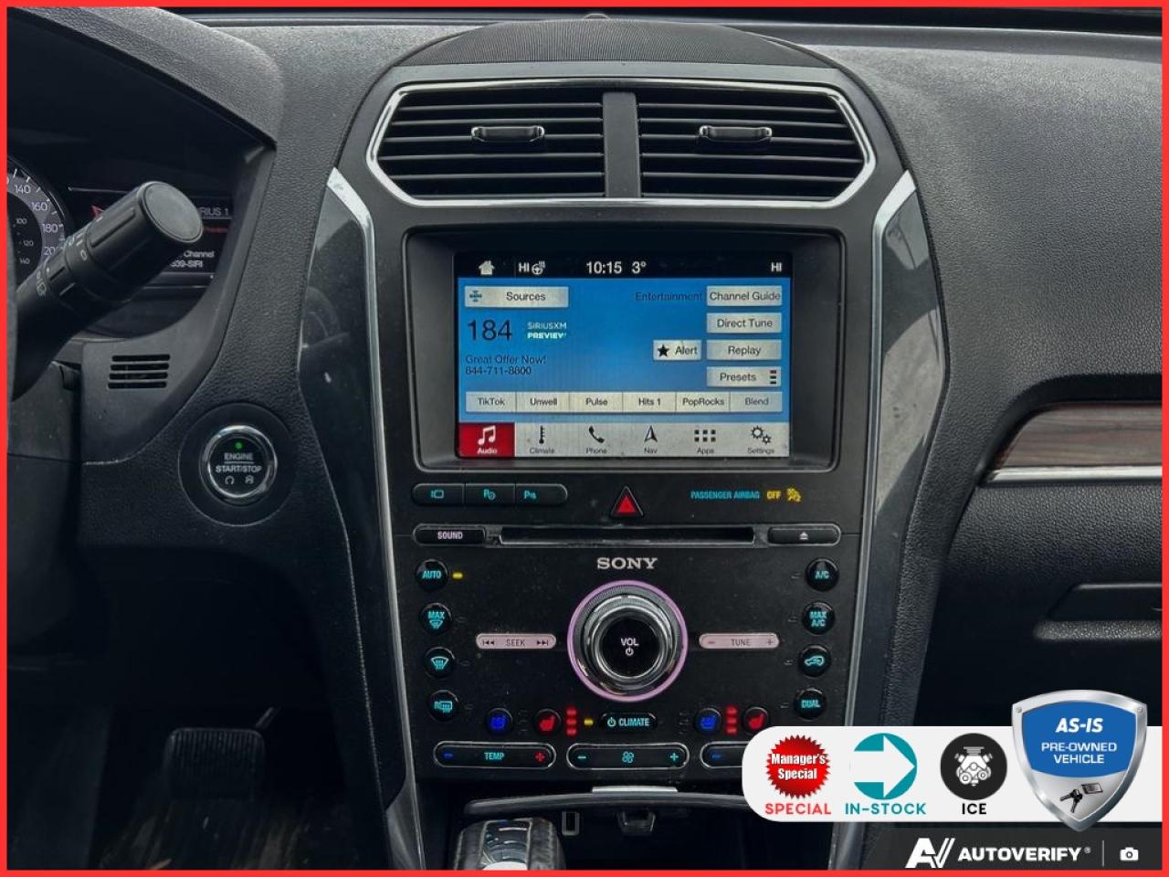 2017 Ford Explorer Limited 301A | WINTERS | 1 OWNER | NO ACCIDENTS | TOW | BL Photo