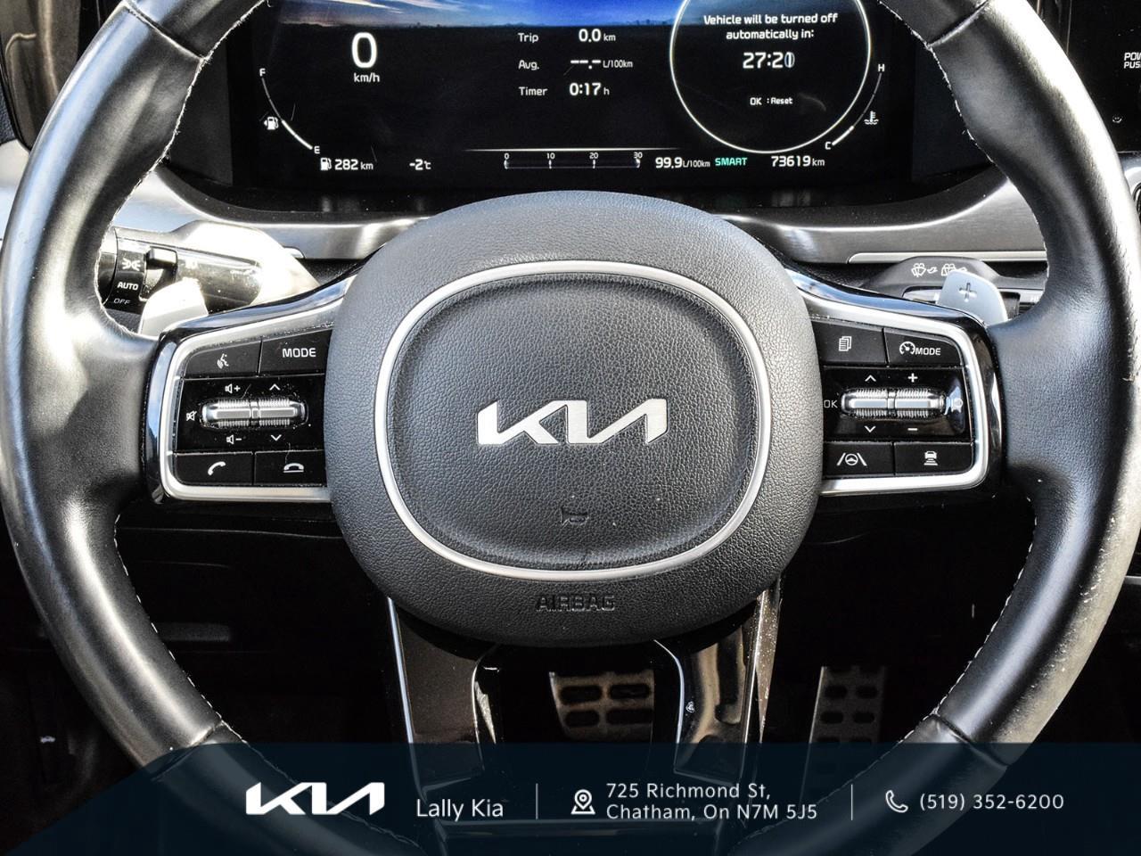 2022 Kia Sorento 2.5T SX w/Black Leather New Arrival | Low KMs | Clean CarFax | Leather | Roof | Nav Photo