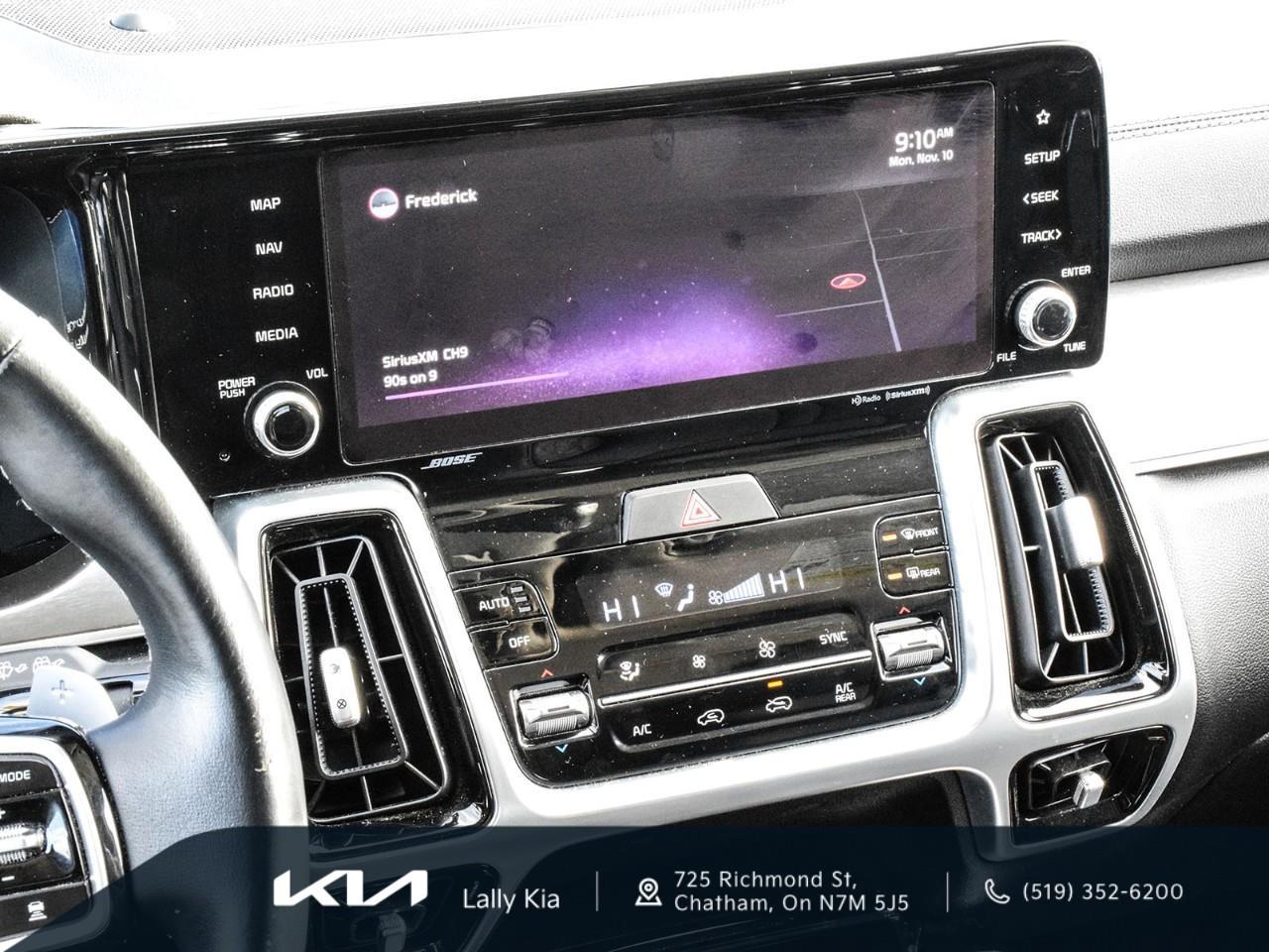 2022 Kia Sorento 2.5T SX w/Black Leather New Arrival | Low KMs | Clean CarFax | Leather | Roof | Nav Photo