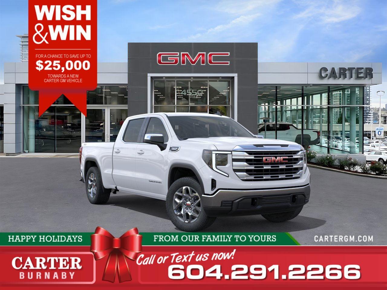 New 2026 GMC Sierra 1500 SLE 4WD | 5.3L ENG/X31OFF-ROAD/13.4