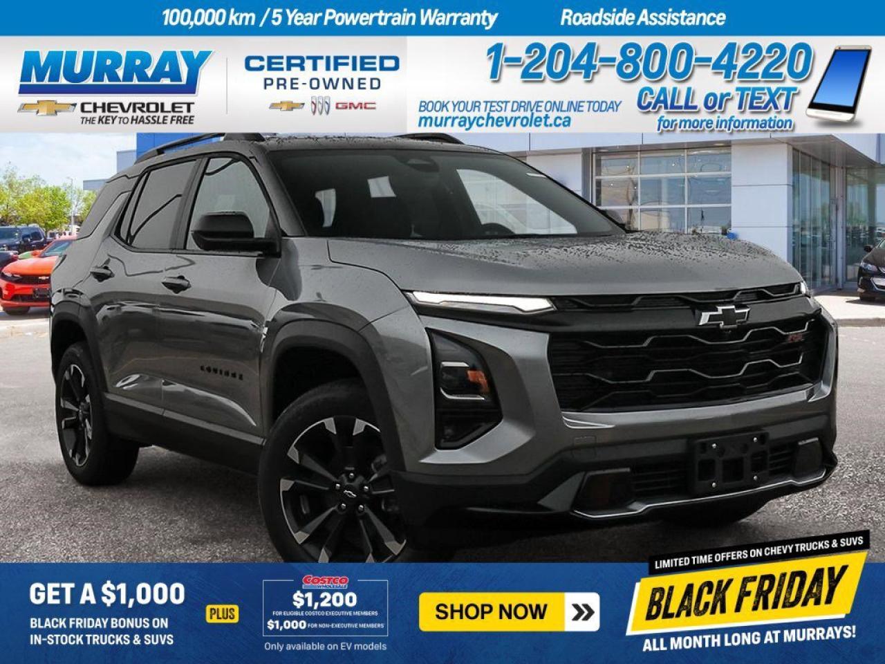 New 2026 Chevrolet Equinox AWD RS for sale in Winnipeg, MB