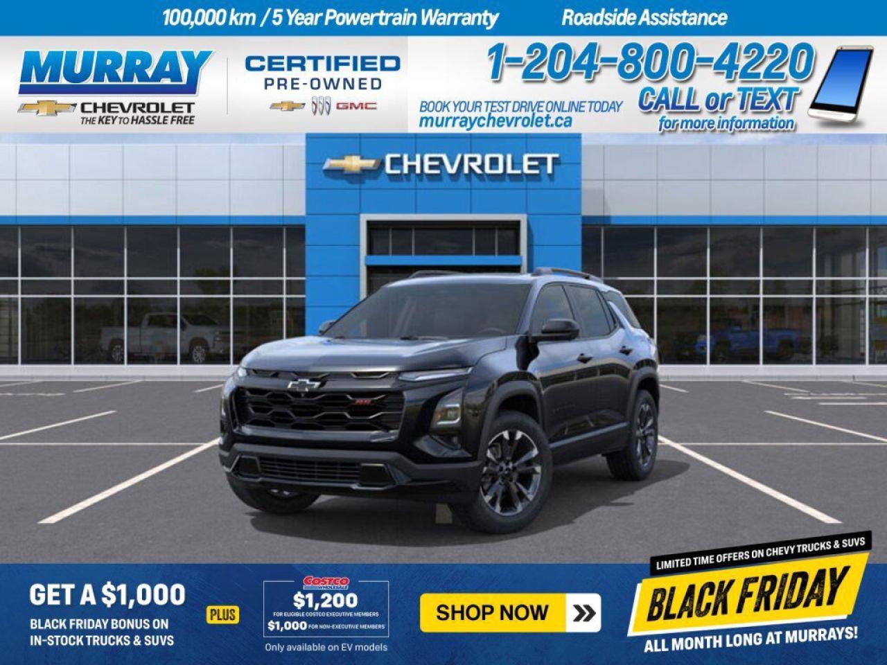 New 2026 Chevrolet Equinox AWD RS for sale in Winnipeg, MB