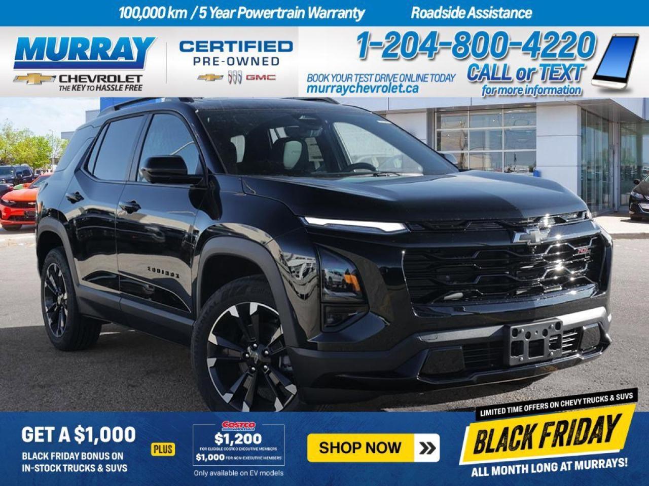 New 2026 Chevrolet Equinox AWD RS for sale in Winnipeg, MB