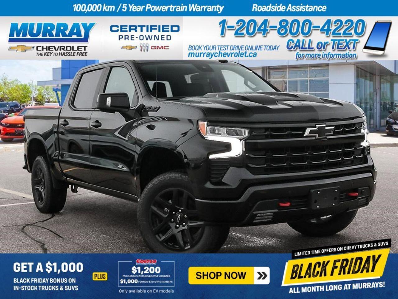 New 2026 Chevrolet Silverado 1500 LT Trail Boss for sale in Winnipeg, MB