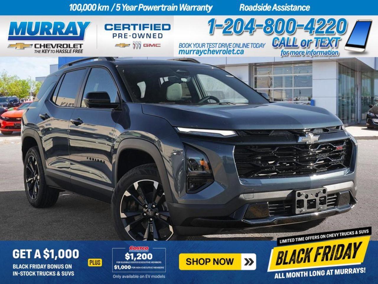 New 2026 Chevrolet Equinox AWD RS for sale in Winnipeg, MB