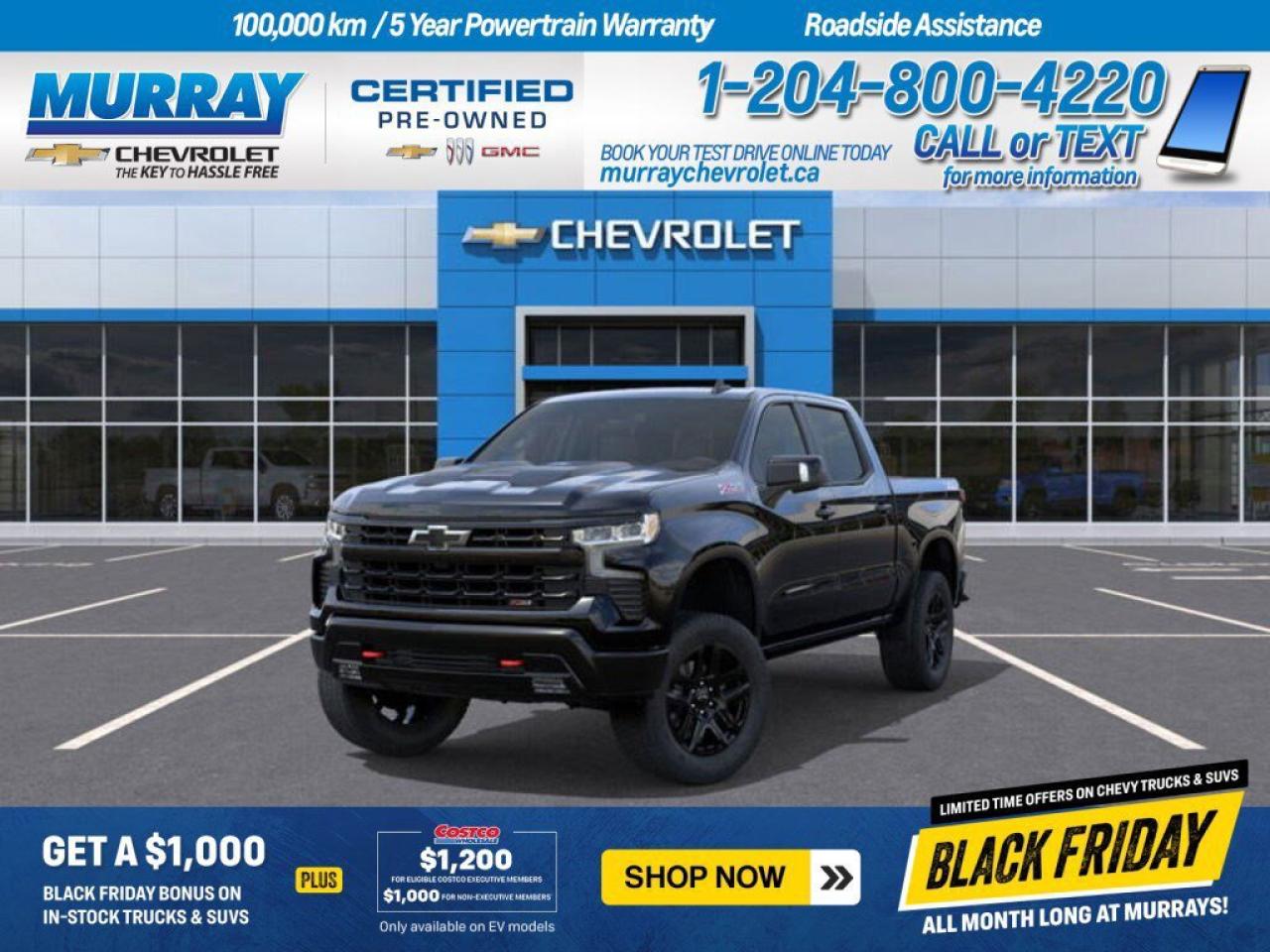 New 2026 Chevrolet Silverado 1500 LT Trail Boss for sale in Winnipeg, MB