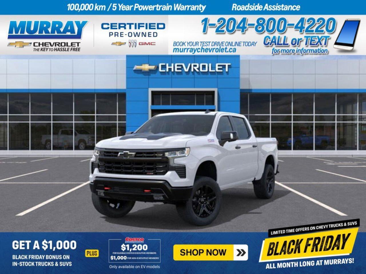 New 2026 Chevrolet Silverado 1500 LT Trail Boss for sale in Winnipeg, MB