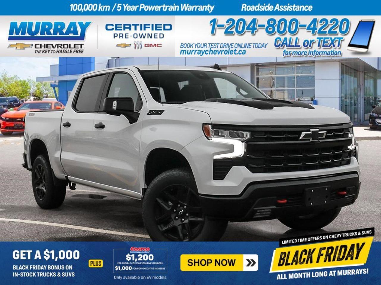 New 2026 Chevrolet Silverado 1500 LT Trail Boss for sale in Winnipeg, MB