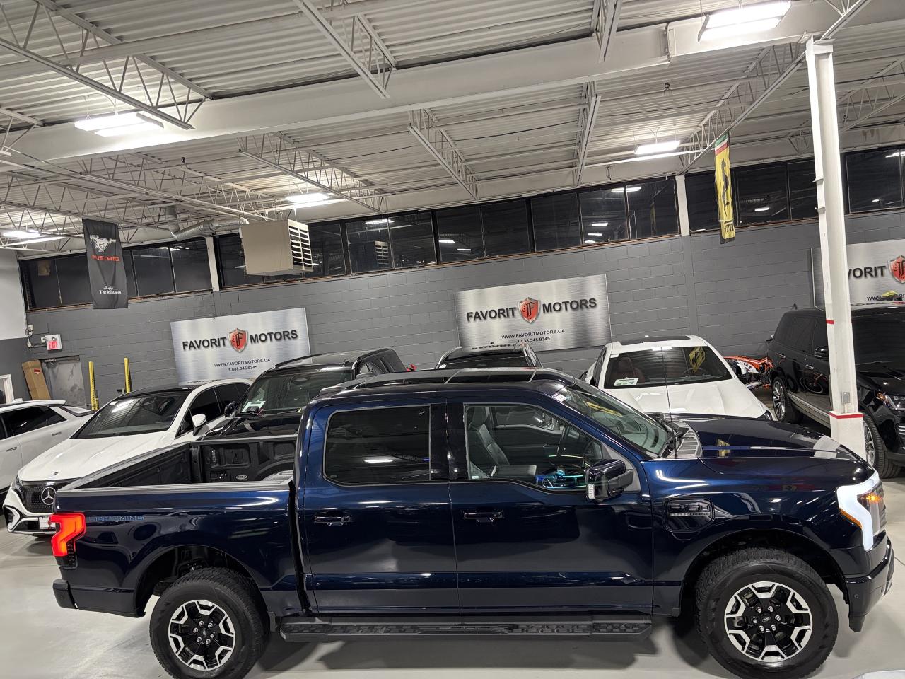 2023 Ford F-150 Lightning LARIAT 4WD|SUPERCREW|EXTENDEDRANGE|ANTIMATTERBLUE| - Photo #5