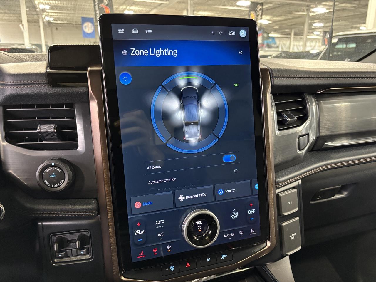 2023 Ford F-150 Lightning LARIAT 4WD|SUPERCREW|EXTENDEDRANGE|ANTIMATTERBLUE| - Photo #36