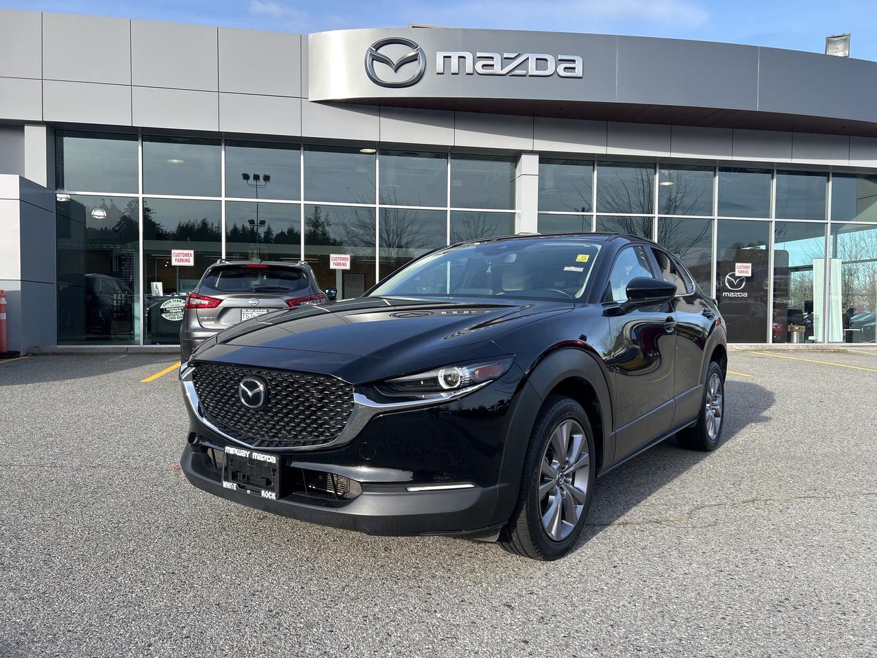 Come see the Best Selection of Pre-Owned Mazda SUVs in BC!!!!Highlights include 4cyl, iActiv AWD, Leatherette, Moonroof, Heated Seats, Bluetooth, Apple Car Play/Android Auto, iActiv Safety including Autonomous Braking(ICBC DISCOUNT), Advanced Blind Spot Monitor, 18" Alloys, Dual Zone Climate & So Much More, Accident Free, Balance of Factory Warranty, British Columbia Vehicle, Dealer Inspected, Dealer Serviced, Excellent Condition, Free CarFax Report, Full Service History, Multi-Point Inspection, No Lien, Oil Changed, Vehicle Detailed, SO DONT WAIT TO COME ON INTO MIDWAY MAZDA TO BOOK A TEST DRIVE TODAY. Our team is professional, MVSABC Certified and we offer a no pressure environment. Finding the right vehicle at the right price, we are here to help

-Mechanically inspected by our Licensed Mazda Master Technicians
- This vehicle is Carfax Verified, We have nothing to hide
- Vehicle includes Warranty at this price
- Price subject to $599 documentation fee
- Got a vehicle to trade? Drive it in and have our Professional Appraisers look at it!
- Financing Available. Not sure about your credit approval? No problem, APPLY ONLINE TODAY!
- Professional, MVSABC Certified and Friendly staff are ready to Serve you!
- Extended Warranty is available on all of our pre-owned inventory, just ask us for details! 

We have a huge variety of Pre-Owned Nissan, Honda, Toyota, Chrysler, Dodge, Subaru, Mazda, Kia, Hyundai, Ford, Lincoln, Infiniti, Fiat, Suzuki, Chevrolet, Pontiac, Jeep, GMC, Saturn, Lexus, Volkswagen, Mitsubishi Cars, Minivans, Trucks and SUV to choose from!  MIDWAY MAZDA is a family owned business that has been serving White Rock, Surrey, Burnaby, Richmond, Vancouver and Langley since 1986. At Midway Mazda we dont just sell new Mazda models such as the MAZDA3, CX-3, CX30, CX-5, MAZDA5, MAZDA6 and CX-9...We dont just offer a fantastic selection of used cars... And we certainly dont just offer high-caliber Mazda service. Rather, at Midway Mazda, we take the time to get to know each and every driver we meet. It doesnt matter if youre from Burnaby, Richmond, Vancouver or Langley; we get to know your driving style, needs, desires and maintenance habits. For people looking to buy a car, this means an amiable, pressure-free environment. Rather than push cars, Midway Mazda suggests the ones that will best meet your lifestyle and budget...For people who might not have the best memory and/or diligence when it comes to getting their new Mazda or used car serviced, we help make sure you stay on track so you can get every last mile paid for. Midway Mazda even has drivers backs covered in the event of an accident, thanks to our state-of-the-art Mazda service center and expert staff who are continuously training on the latest repairs and tools of the trade. To learn more about how Midway Mazda is dedicated to making your life easier, please contact us. Or better yet, stop in and meet us in person at 3050 King George Blvd., Surrey, British Columbia, Canada. We hope to have the pleasure of meeting you soon. Please call for availability. Dealer #8333