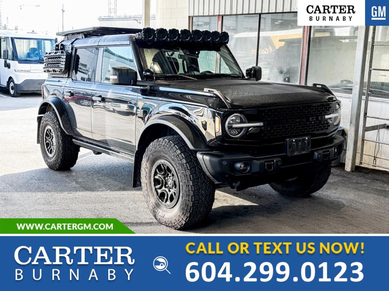 Used 2022 Ford Bronco BADLANDS 4WD | 2.7L ENG/HEAT PWR SEAT/HD SURROUND for sale in Burnaby, BC