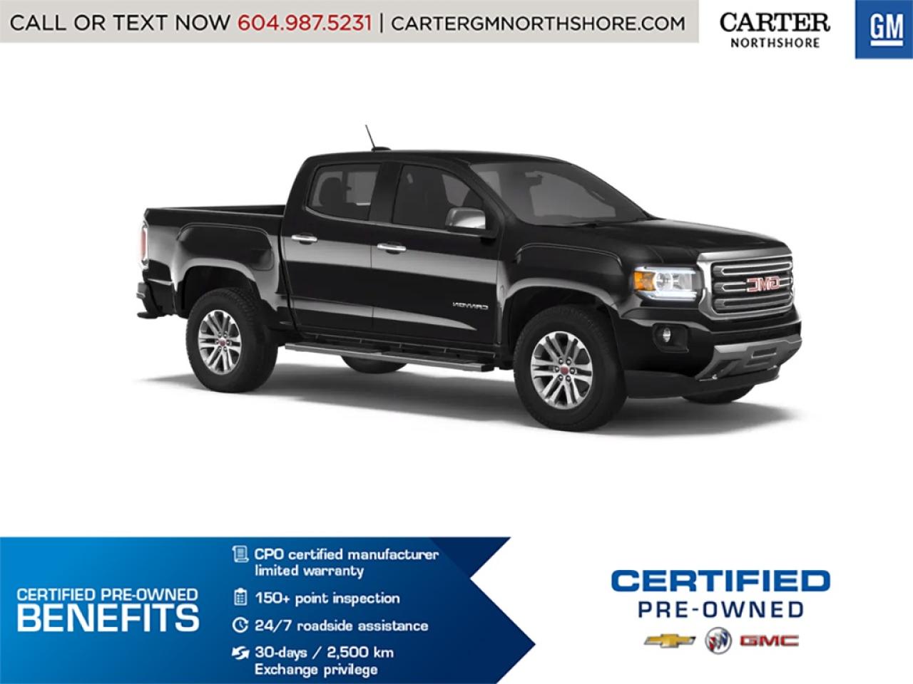 Used 2018 GMC Canyon DENALI 4WD | Navigation/Locking Diff/Trailer Pkg for sale in North Vancouver, BC