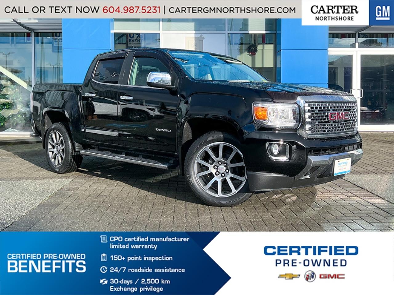 Used 2018 GMC Canyon DENALI 4WD | Navigation/Locking Diff/Trailer Pkg for sale in North Vancouver, BC