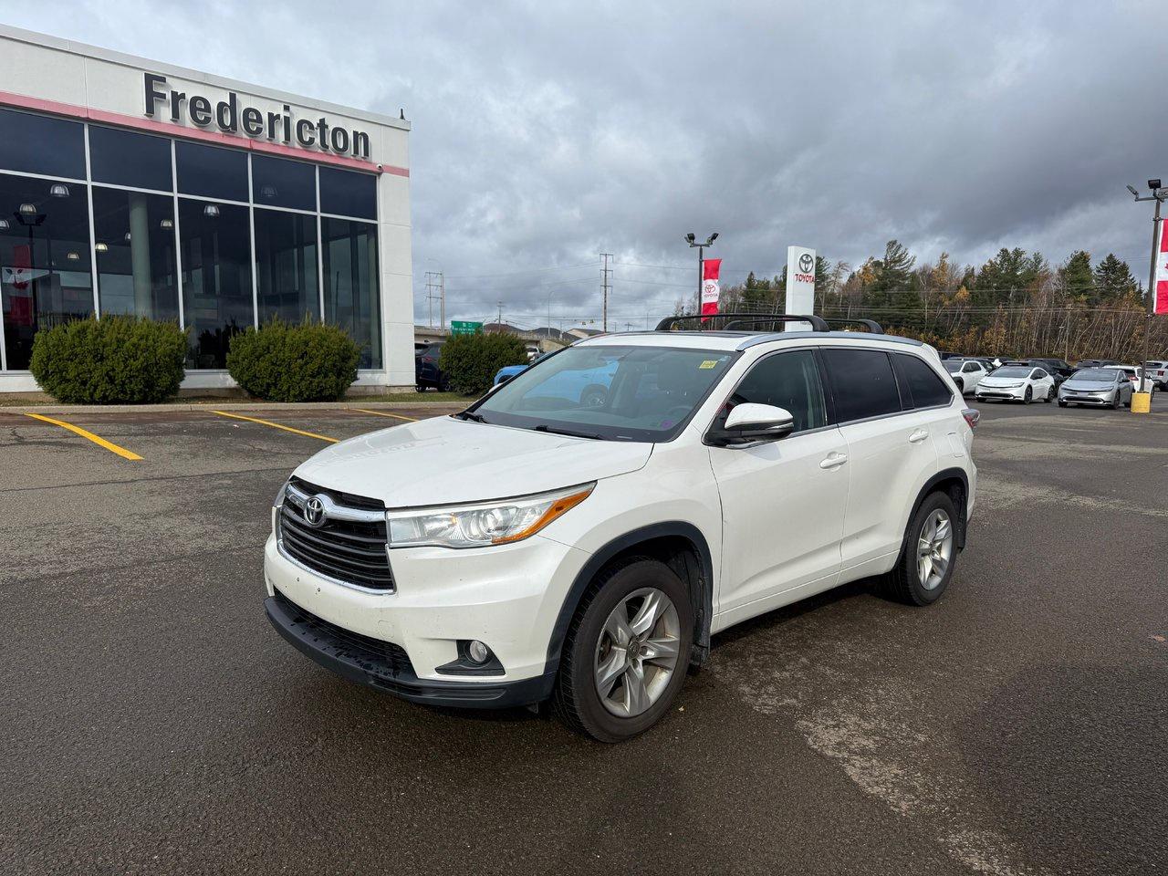 Used 2015 Toyota Highlander LIMITED for sale in Fredericton, NB