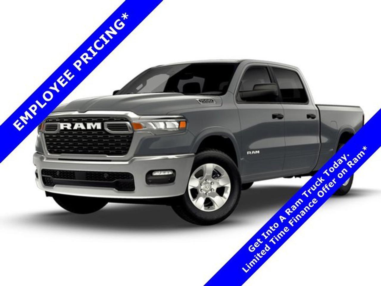 Big Horn 4x4 Crew Cab 64 Box, 8-Speed Automatic w/OD, Twin Turbo Regular Unleaded I-6 3.0 L/183